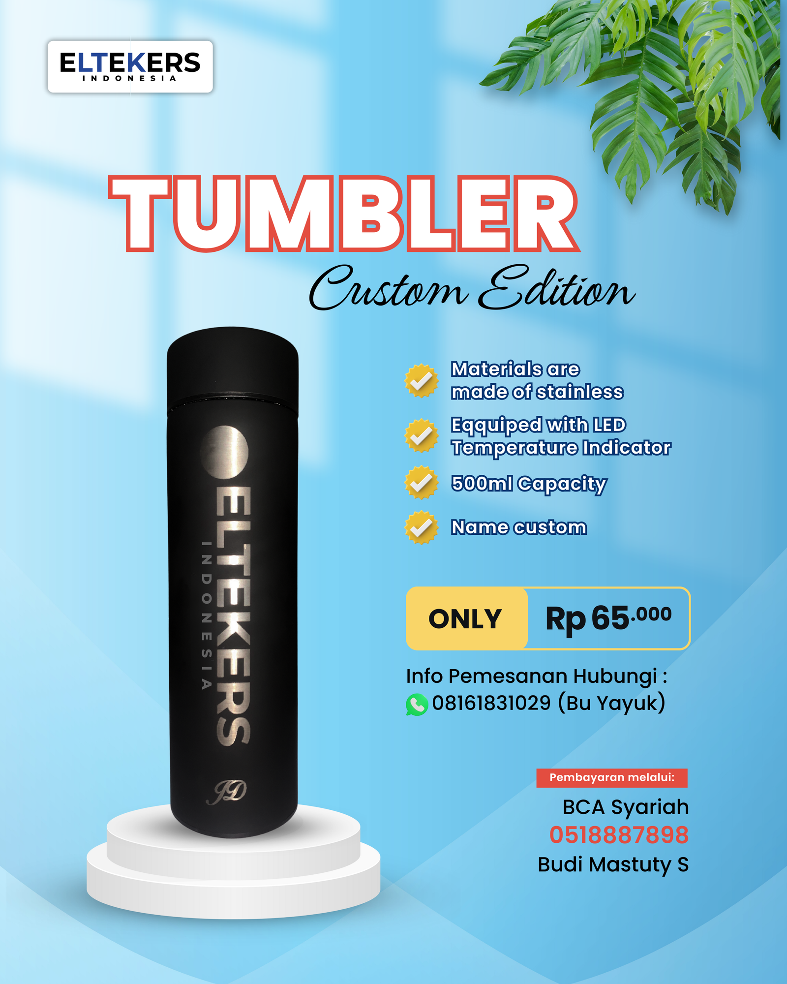 Tumbler Custom Flyer New